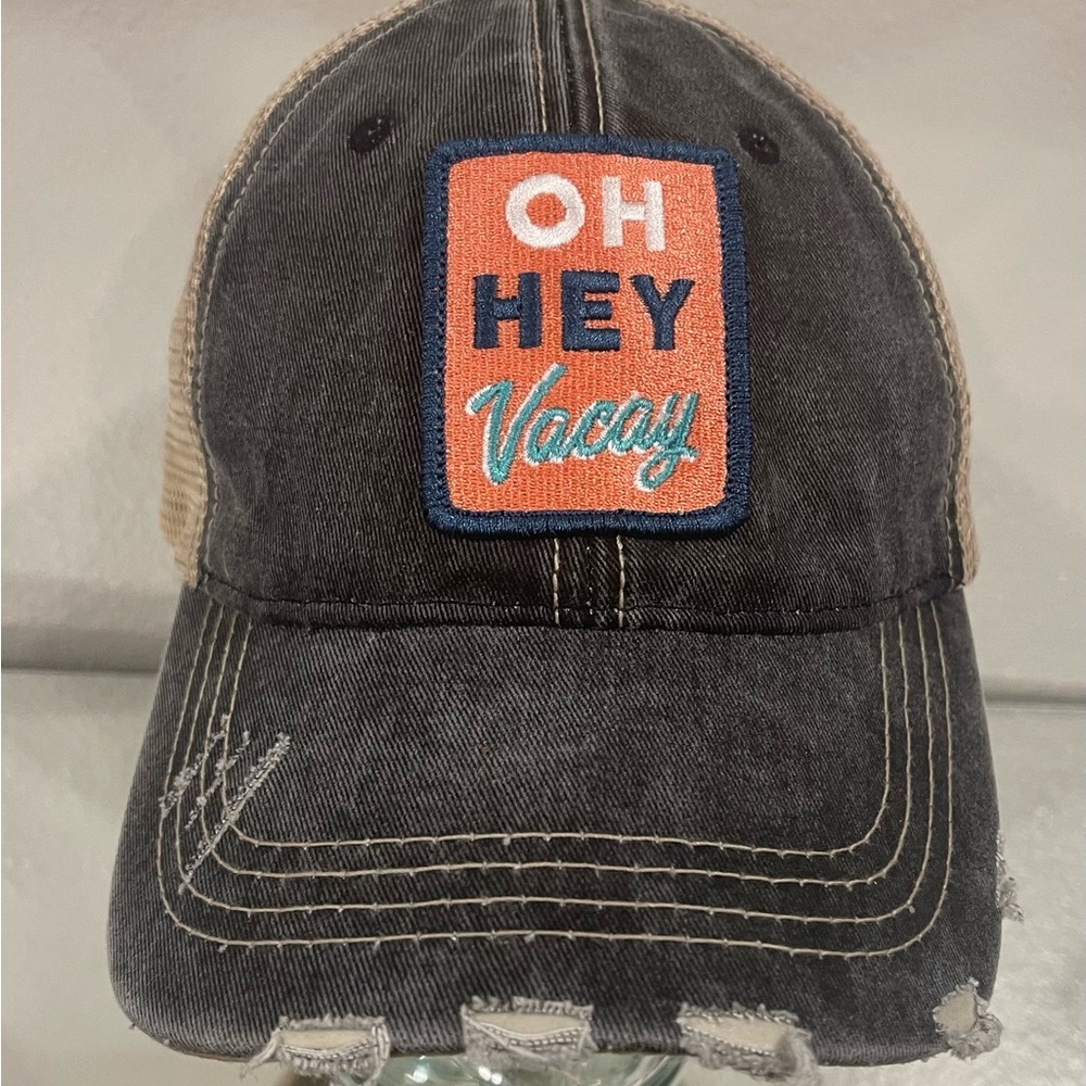 Katydid Oh hey Vacay women / mesh hat cap snap back